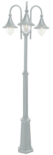 Verifica Lampă stâlp exterior NORLYS Firenze alb E27 LED 3x9W 830WH