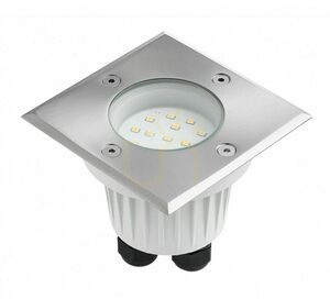 Lampa walkover exterior SU-MA LEDA LED 1W argintie rotunda ST 5024 B small 0