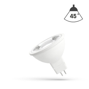 Led Mr16 12 V 4 W Smd 45 St Ww cu lentile de spectru 0 Led Mr16 12 V 4 W Smd 45 St Ww cu lentile de spectru small 0