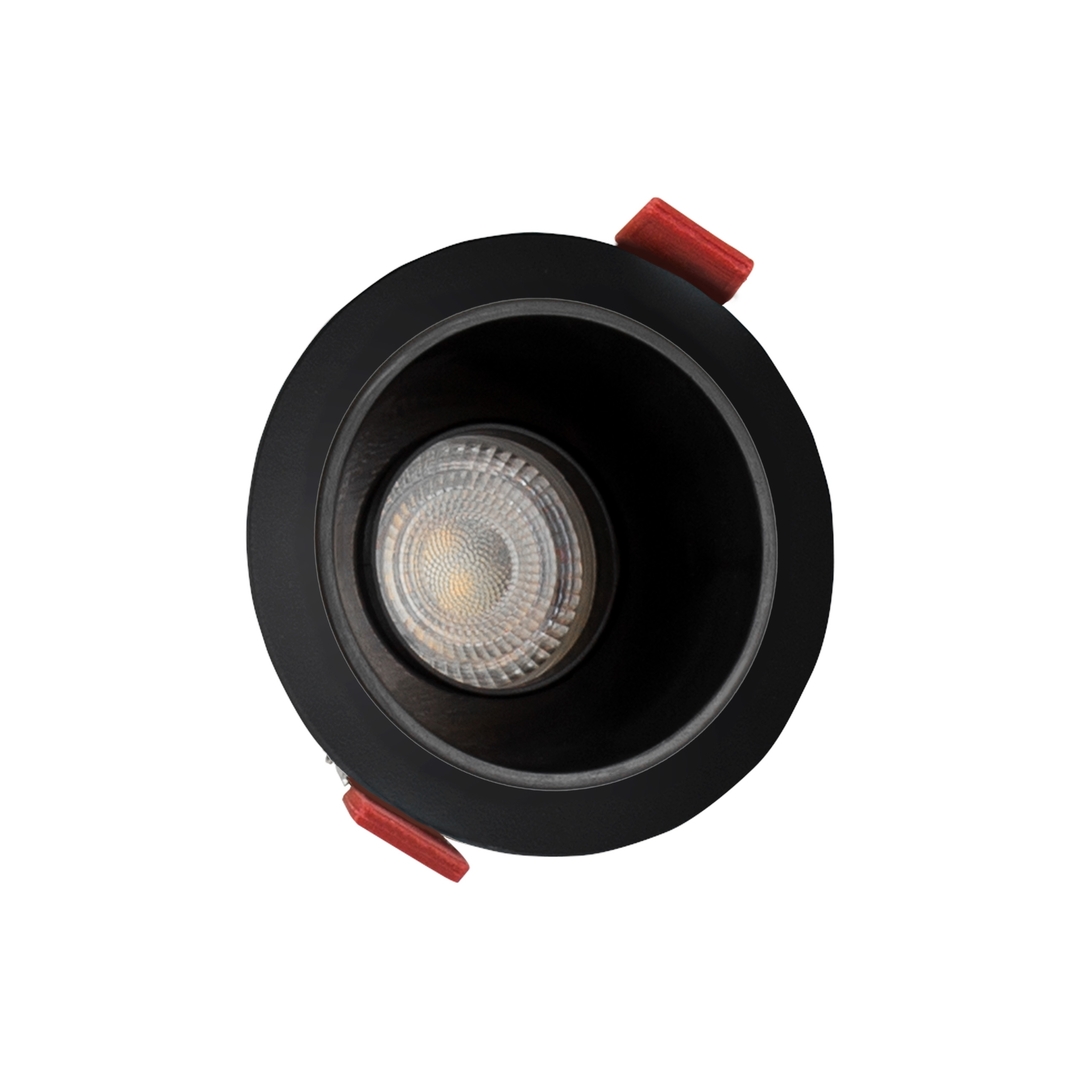 Verifica Fiale Comfort antiorbire Gu10 250 V Ip20 Fi85x50mm negru centru rotund negru mobil Fiale Comfort antiorbire Gu10 250 V Ip20 Fi85x50mm negru centru rotund negru mobil
