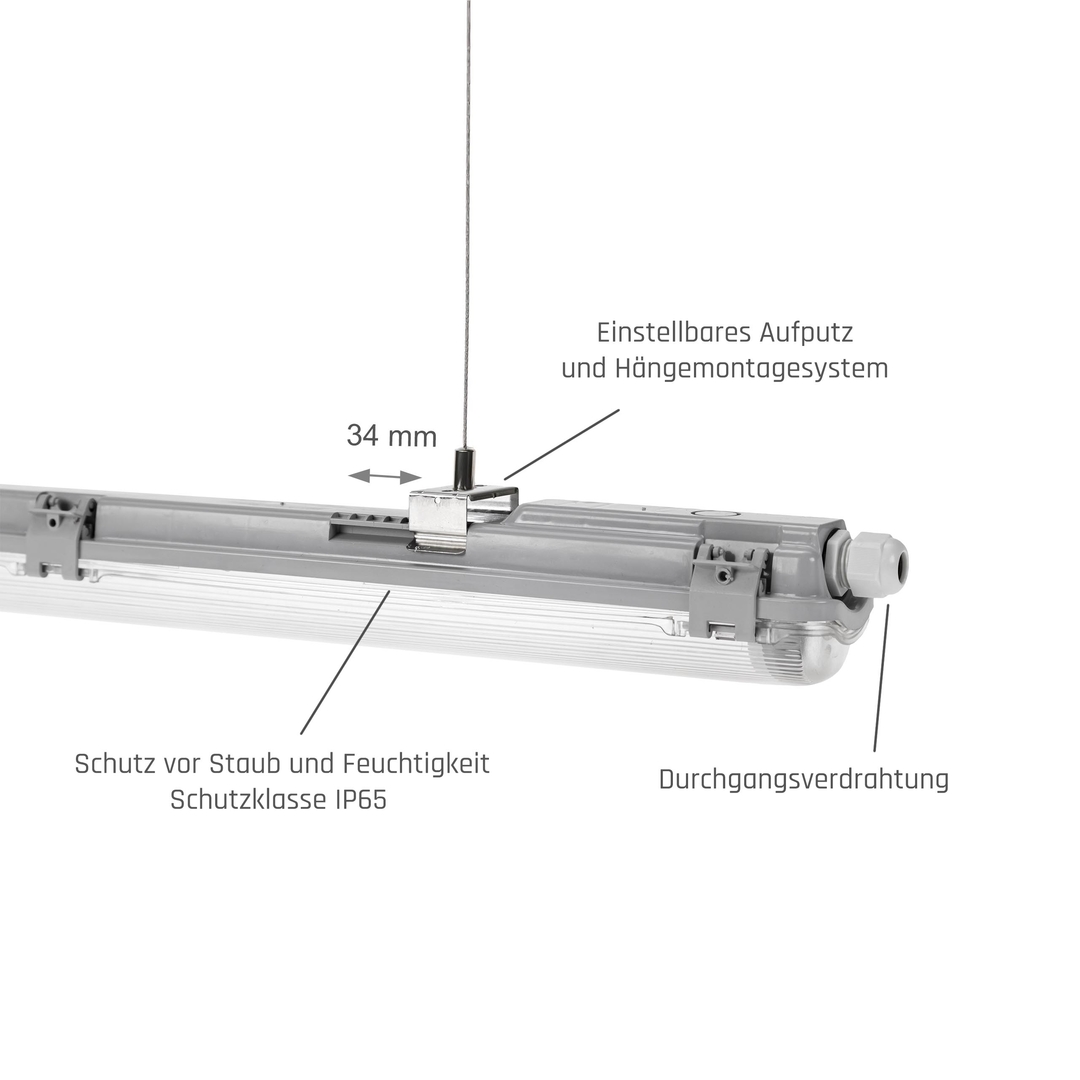 Verifica Limea Led Tube Slim Hermetic G13 1x60 250 V Ip65 710x65x63 Mm Gri Limea Led Tube Slim Hermetic G13 1x60 250 V Ip65 710x65x63 Mm Gri