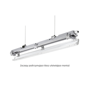 Limea Led Tube Slim Hermetic G13 1x60 250 V Ip65 710x65x63 Mm Gri 7 Limea Led Tube Slim Hermetic G13 1x60 250 V Ip65 710x65x63 Mm Gri small 7