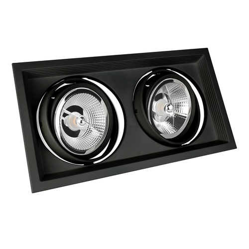 Verifica Mdd Maxi Due Gu10 X 2 Ar111 250 V Ip20 186x336x43mm negru