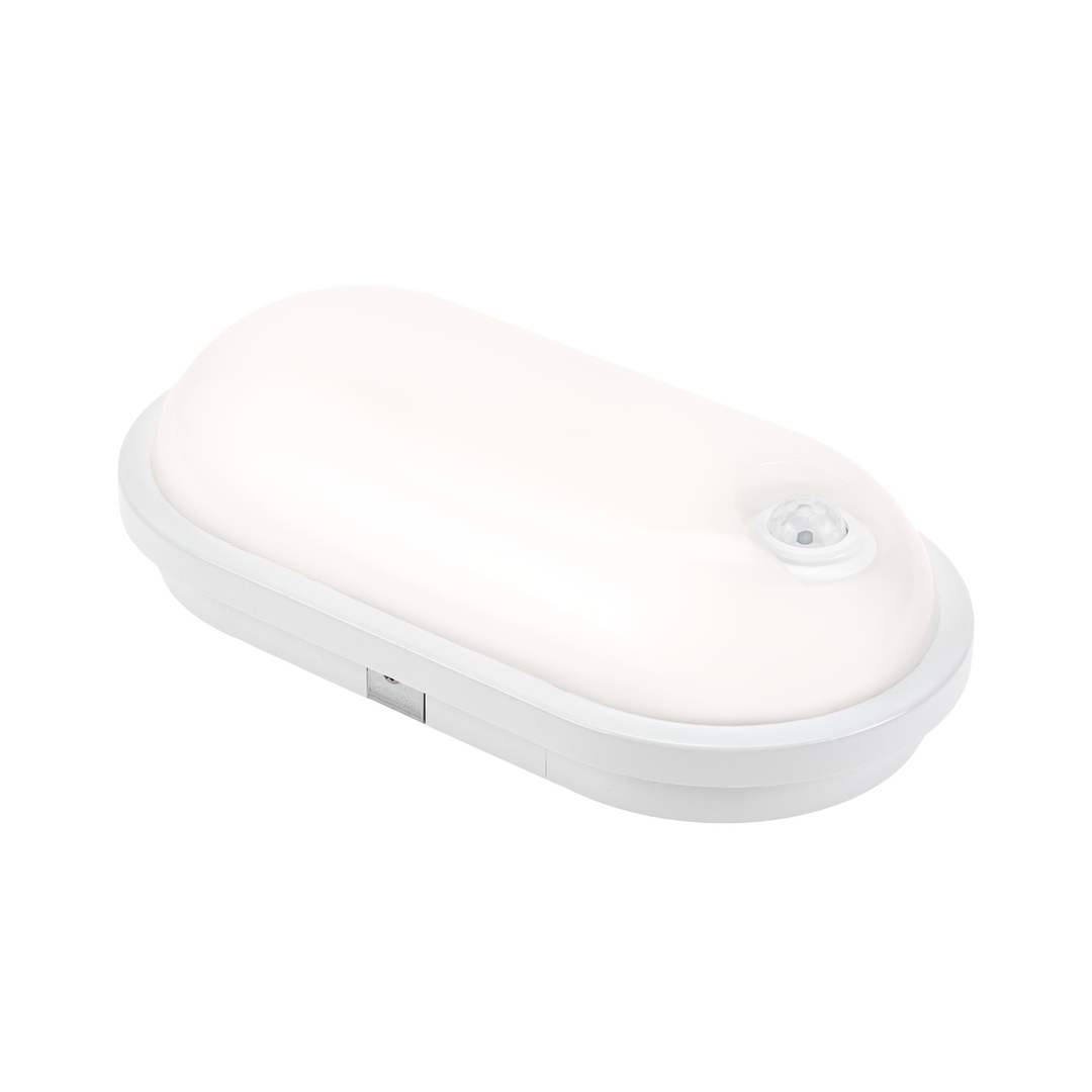 Verifica Lampă cu canal Technic 20 W Nw 230 V 120st Ip54 Ik07 270x145x70mm Alb Oval cu senzor de mișcare Pir. Lampă cu canal Technic 20 W Nw 230 V 120st Ip54 Ik07 270x145x70mm Alb Oval cu senzor de mișcare Pir.