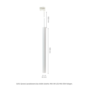 Chloe Slim Mr11 Suspensie Rail 3 F 250 V Ip20 40x500+1m Cablu alb Unghi de lumină reglabil 7 Chloe Slim Mr11 Suspensie Rail 3 F 250 V Ip20 40x500+1m Cablu alb Unghi de lumină reglabil small 7