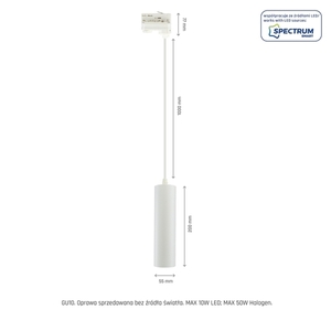 Madara Mini Ii Mini Ii Gu10 Suspensie 3 F 230 V Ip20 Fi55*200mm Cablu alb 1m 7 Madara Mini Ii Mini Ii Gu10 Suspensie 3 F 230 V Ip20 Fi55*200mm Cablu alb 1m small 7