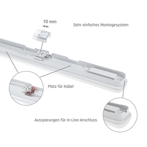 Limea Go Hermetic 1200mm 50 W Nw 230 V 120st Ip65 Ik07 1200 X60 X52mm Alb 6 Limea Go Hermetic 1200mm 50 W Nw 230 V 120st Ip65 Ik07 1200 X60 X52mm Alb small 6
