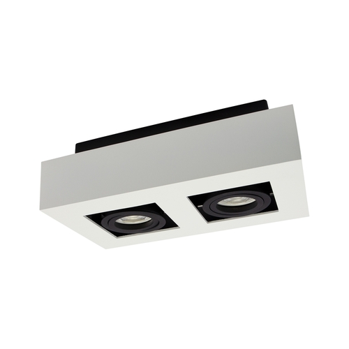 Verifica Mirora Gu10 X2 montat pe suprafață Gu10 250 V Ip20 255 X145 X85 Mm alb negru dreptunghiular mobil
