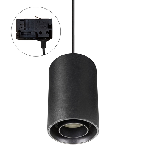Verifica Chloe Gu10 Spot Gu10 250 V Ip20 80x130mm negru rotund cu montare pe suprafață