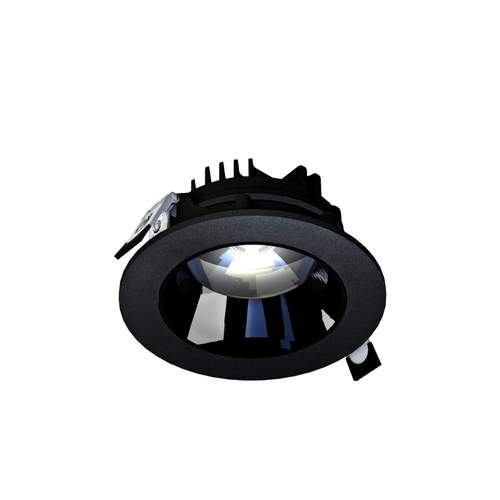 Verifica Oglindă Model M Flush Mount, 14 W, 30°, 130x58 Mm, culoare negru