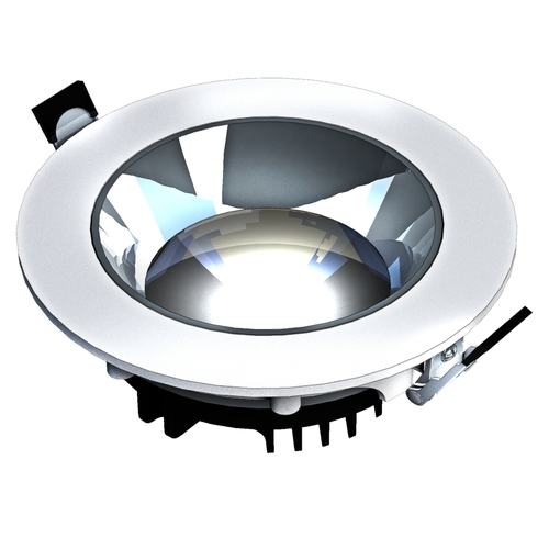 Verifica Oglindă Model Xl Flush Mount, 30 W, 30°, 220x70 Mm, culoare alb