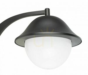Lampă stâlp exterior SU-MA Prince Max 2 brațe negru 310 cm OGMW 2 O-BD small 1
