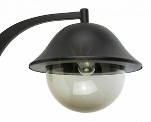Lampă stâlp exterior SU-MA Prince Max 2 brațe negru 310 cm OGMW 2 O-BD small 2