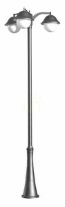 Lampadar exterior SU-MA Prince negru patinat 3 becuri 310 cm OGMW 3 O-BD small 0