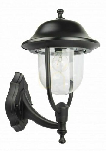 Verifica Aplica exterior SU-MA Prince negru patinat E27 IP43 K 3012/1/O g