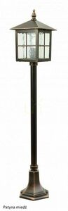 Lampă de grădină SU-MA Venice negru patinat 106 cm K 5002/2/KW small 2