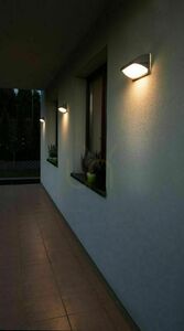 Aplica exterior SU-MA Nelly argint IP54 E27 aluminiu TO2008AL small 3