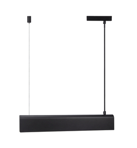 Lampă suspendată DFTP Beau 50 neagră, 50 cm, S14S 8 W small 3