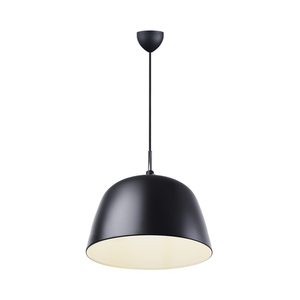 NORBI DFTP E27 E27 60W Lampă suspendată din metal negru small 1