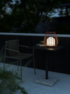 Jim Nordlux LED Lampă cu baterii de metal roșu small 0