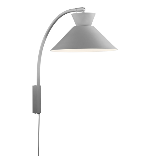 Verifica Nordlux DIAL lampă de perete E27 40W Metal Grey
