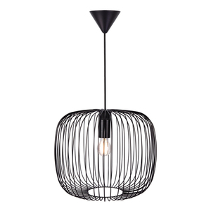 BERONI Nordlux Nordlux E27 60W Lampă suspendată din metal negru small 2