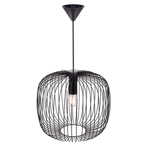 BERONI Nordlux Nordlux E27 60W Lampă suspendată din metal negru small 3