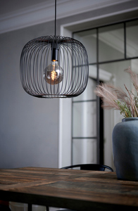 BERONI Nordlux Nordlux E27 60W Lampă suspendată din metal negru small 0