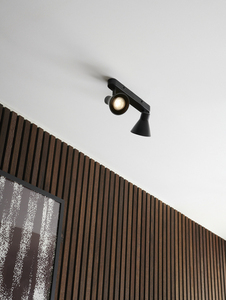 EIK Nordlux GU10 GU10 2X35W Lampă de plafon din metal negru small 0