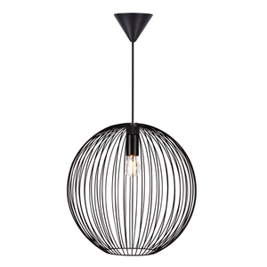 BERONI Nordlux Nordlux E27 60W Lampă suspendată din metal negru small 3