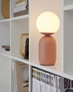 NOTTI Nordlux Nordlux E14 25W Lampă de masă din metal maro. small 0