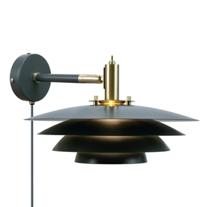 BRETAGNE lampă de perete Nordlux G9 25W Metal Grey small 1