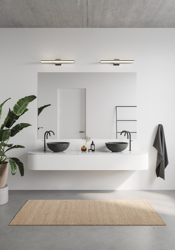 Verifica TINIA Nordlux Nordlux LED Lampă de perete din metal negru