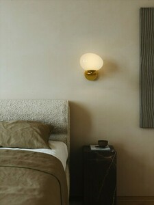 SHAPES DFTP E14 E14 25W Lampă de perete din sticlă de alamă small 2