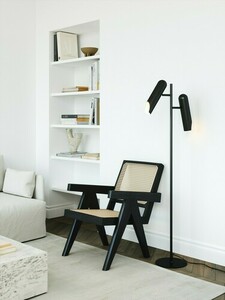 ROCHELLE DFTP GU10 2x8W Lampă de podea din metal, negru small 3