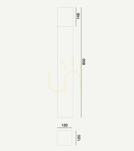 Stâlpișor de iluminat Arendal 1560GR, E27, 85 cm, abajur din sticlă cristal, grafit RAL 7016 – NORLYS small 8