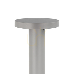 Stâlpișor de iluminat Norlys Borg Bollard 6120AL LED 16,1 W 3000 K, 35 cm, gri deschis RAL 9006 small 1