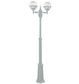 Verifica Lampă de grădină NORLYS Bologna 362WH E27 alb IP54 165-254 cm