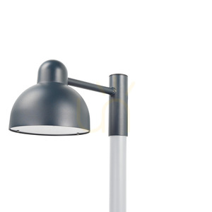 Corp de iluminat pe stâlp Norlys Koster 1915GR LED 17,5 W 3000 K, ștuț ø50 mm, grafit RAL 7016 small 1