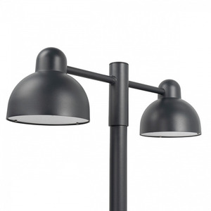 Lanternă de grădină cu cap dublu Koster 1173 Graphite 7016 Norlys. small 1
