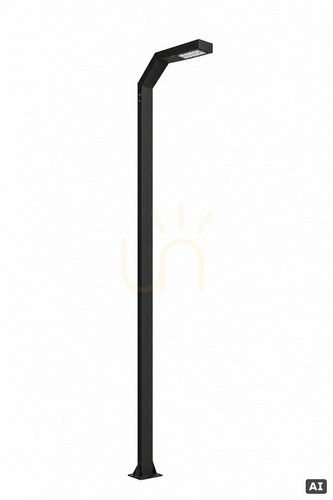 Verifica Stâlp de iluminat Norlys Trysil 1091BL negru RAL 9005 LED 12,2 W 4000 K DALI2 400 cm