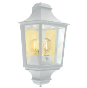 Verifica Lampă de perete pentru exterior GLASGOW 730W E27 Alb 9003 Norlys