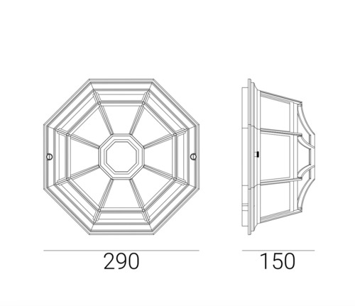 Verifica Aplică pentru exterior Latina 105 White 9003 Norlys 9003 Norlys