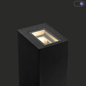 LILLEHAMMER 1586BL lampă de perete pentru exterior negru RAL-9005 4W 4000K - NORLYS. small 1