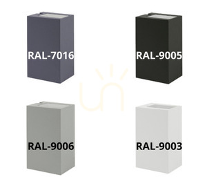 Lampă de perete pentru exterior LILLEHAMMER 1588AL aluminiu RAL-9006 4W 4000K - NORLYS. small 10