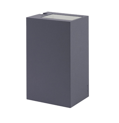 Verifica LILLEHAMMER 5030GR lampă de perete pentru exterior în grafit RAL-7016 7.3W 4000K - NORLYS