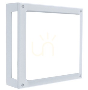 NORDLAND 5046WH 16W 3000K Alb RAL-9003 lampă de perete pentru exterior / plafon - NORLYS. small 0
