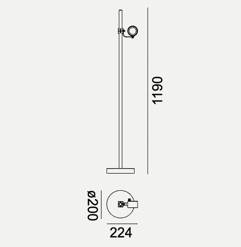 Verifica Reflector de exterior Moss 6471 Negru 9005 Norlys