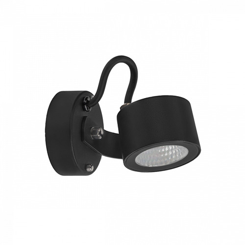 Verifica Lampă de perete pentru exterior MOSS 6162BL 4W 4000K Negru RAL-9005 - NORLYS
