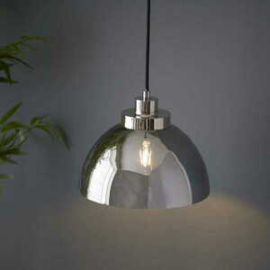 Lampă suspendată Endon Caspa nichel 27 cm E27 IP20 SG0039/100046 small 3